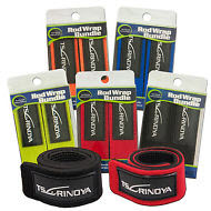 Fishing-Rod-Bands-Red-Black-Blue-Green-Orange-Ties-Straps-Lead-Coarse-Tackle