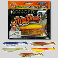 Soft-Fishing-Lures-4-10cm-Ripper-Kopyto-Jig-Head-Bait-Set-Shad-Pike-Tackle