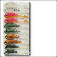 Drop-Shot-Soft-Lure-Baits-5cm-2-Perch-Fishing-Micro-Fish-Jig-Heads-Hooks-Jelly